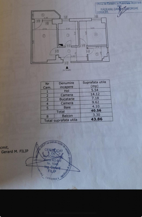 Vanzare Apartament 2 Camere Decomandat 44 mp Pacurari Libra Bank 5/6