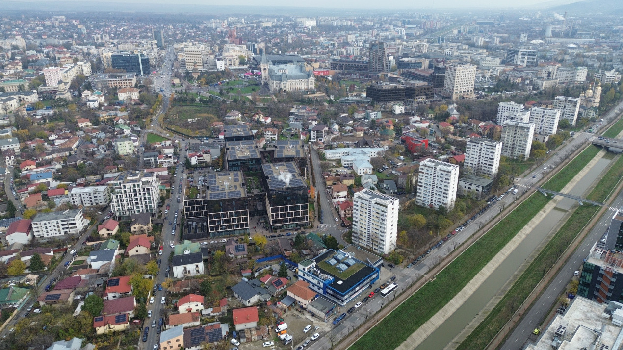 Închiriere Spațiu Comercial 395 mp P+E Palas Campus Trafic Intens