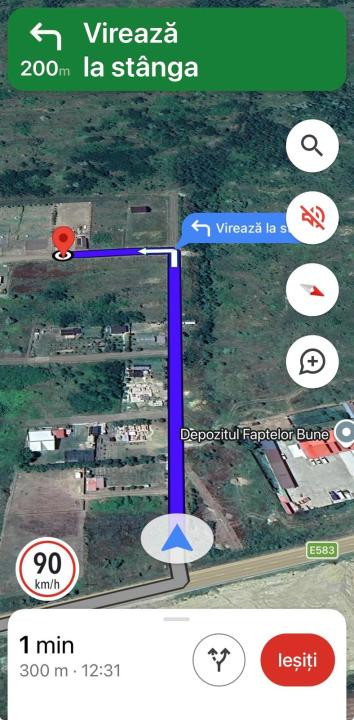 Vânzare Teren Intravilan 750 mp Pensiunea Carolina PUZ Casă D+P+2E 